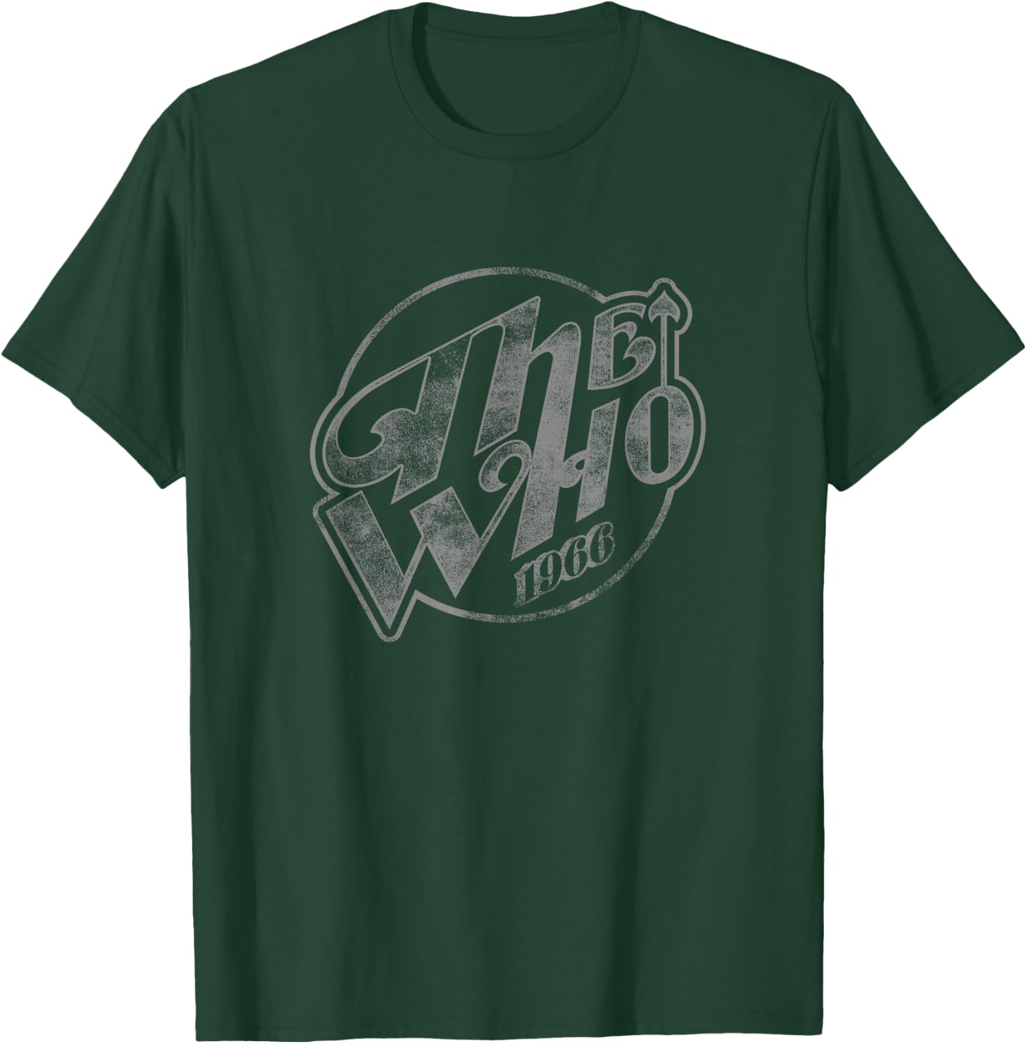 The Who Offizielles Vintage Faded Logo 1966 T-Shirt - T-Shirt | Forest