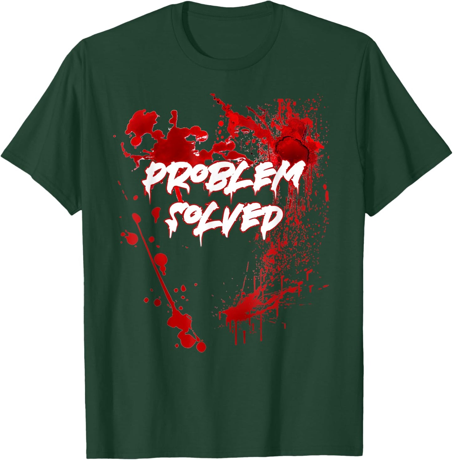 Problem Solved Halloween T-Shirt - T-Shirt | Forest