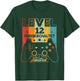 12 Years Boy Girl Gamer Born 2010 12th Birthday , black, s T-Shirt - T-Shirt | Forest