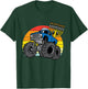 Kids Hanukkah Monster Truck Chanukah Jewish Toddler Boys Kids T-Shirt - T-Shirt | Forest