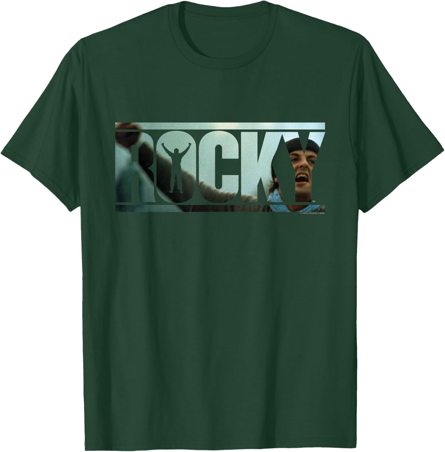 Rocky Cutout Logo T-Shirt - T-Shirt | Forest