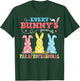 Every Bunny's Favorite Paraprofessional Groovy Easter Rabbit T-Shirt - T-Shirt | Forest