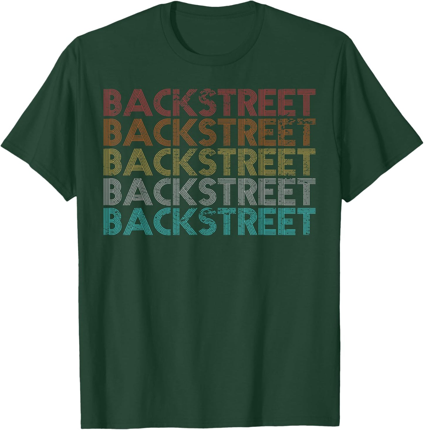 Retro Vintage Backstreet T-Shirt - T-Shirt | Forest