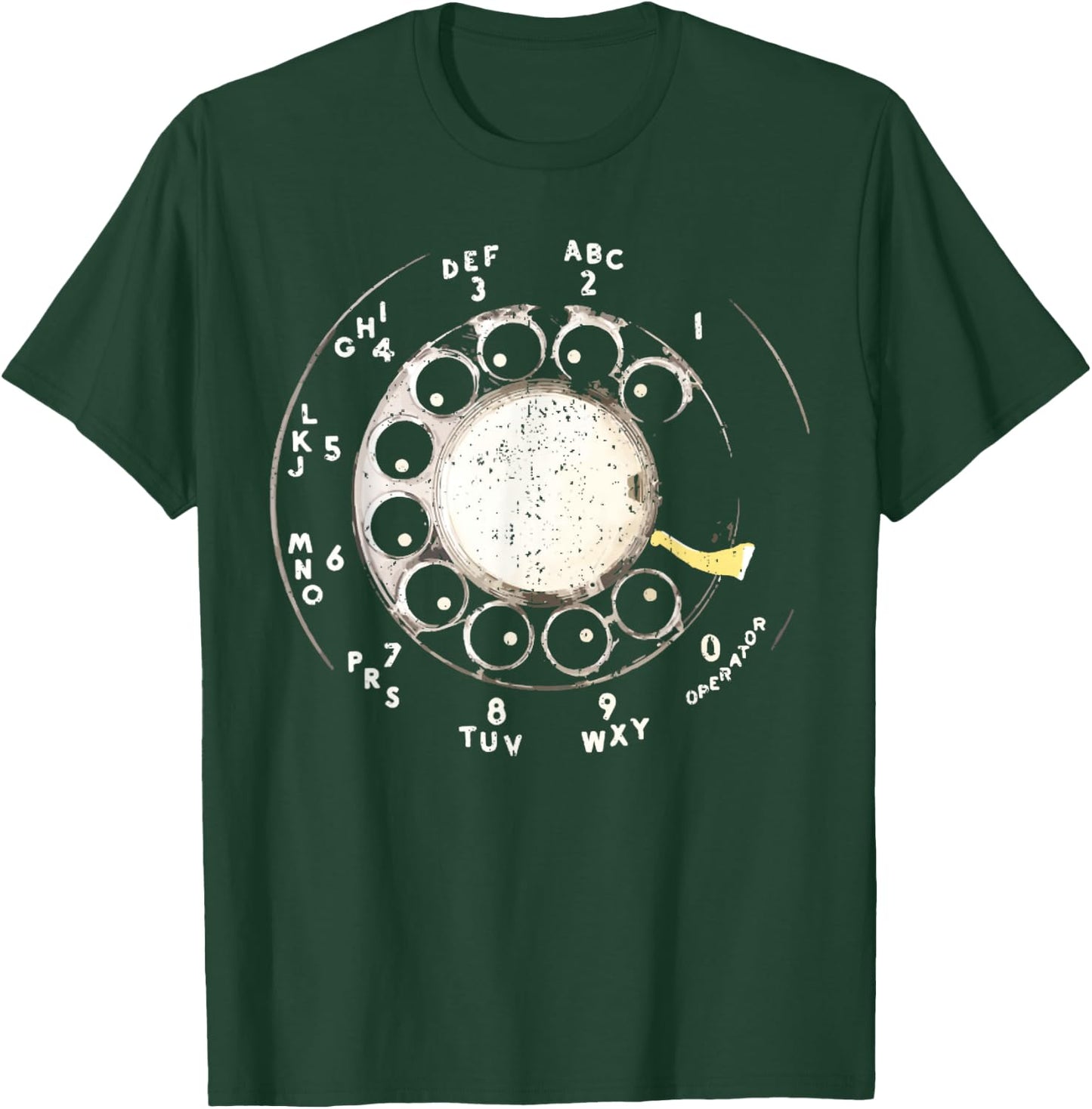 Vintage Rotary Dial Telephone Rotary Phone T-Shirt - T-Shirt | Forest