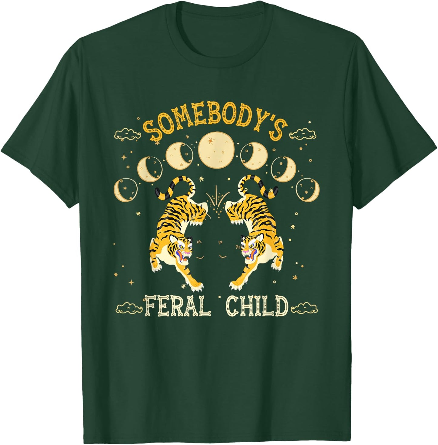Somebody's Feral Child Funny Kids Toddler T-Shirt - T-Shirt | Forest