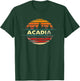 Acadia - US National Park Vintage Men Women Kids Retro T-Shirt - T-Shirt | Forest