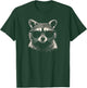 Funny Racoon cool Urban art street T-Shirt - T-Shirt | Forest