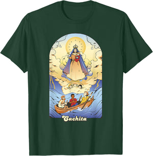 Viva Mi Cuba Libre by NLTS 'Cachita' Virgen de la Caridad del Cobre Patrona de Cuba T-Shirt - T-Shirt | Forest