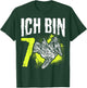 I Am 7th Birthday Motocross Gift , black T-Shirt - T-Shirt | Forest