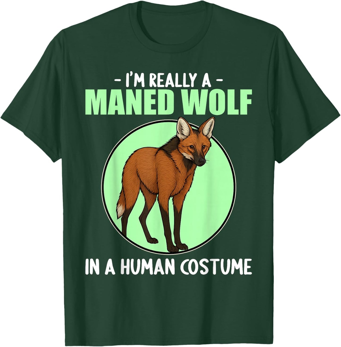 Maned Wolves Maned Wolf T-Shirt - T-Shirt | Forest