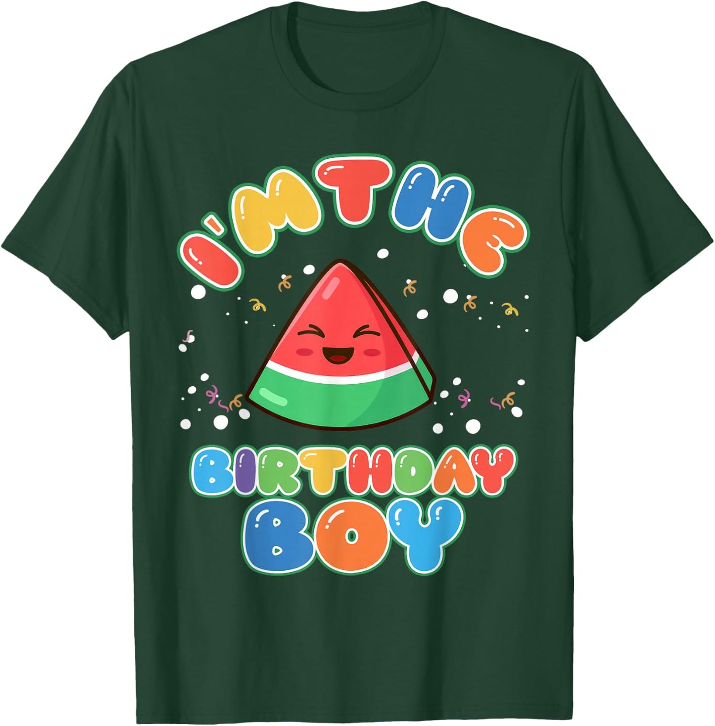 Im The Birthday Boy Funny Melon Family Matching T-Shirt - T-Shirt | Forest