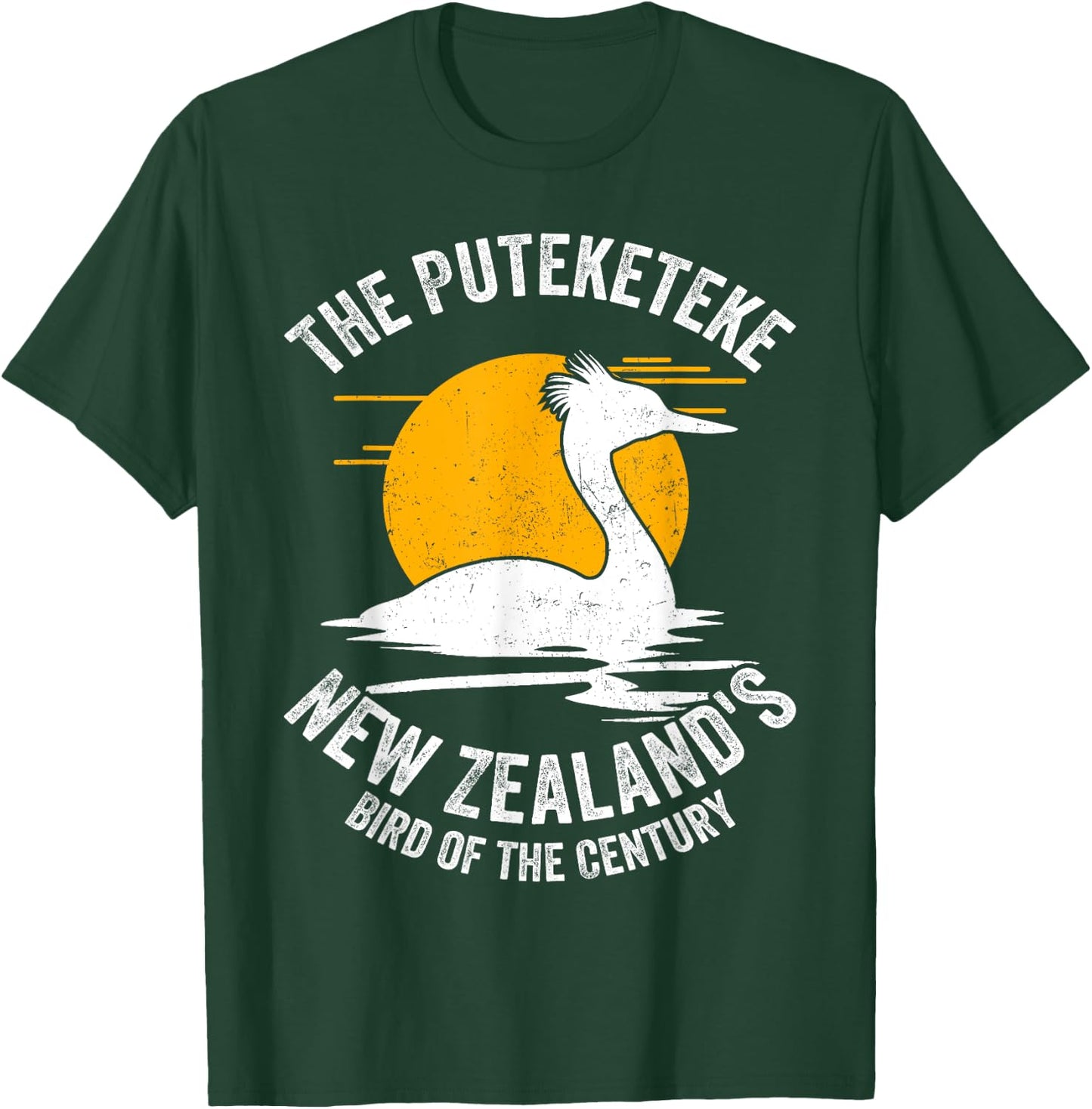 The Puteketeke New Zealand's Bird of the Century, Puteketeke T-Shirt - T-Shirt | Forest