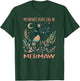 Mermaid Grandma My Favorite People Call Me Mermaw Retro T-Shirt - T-Shirt | Forest