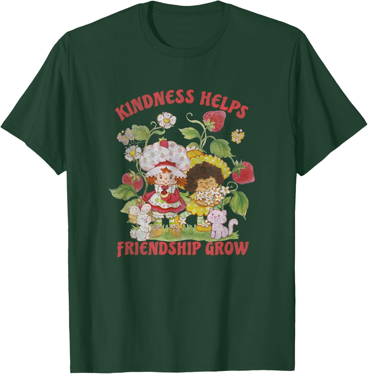 Strawberry Shortcake Orange Blossom Kindness & Friendship T-Shirt - T-Shirt | Forest