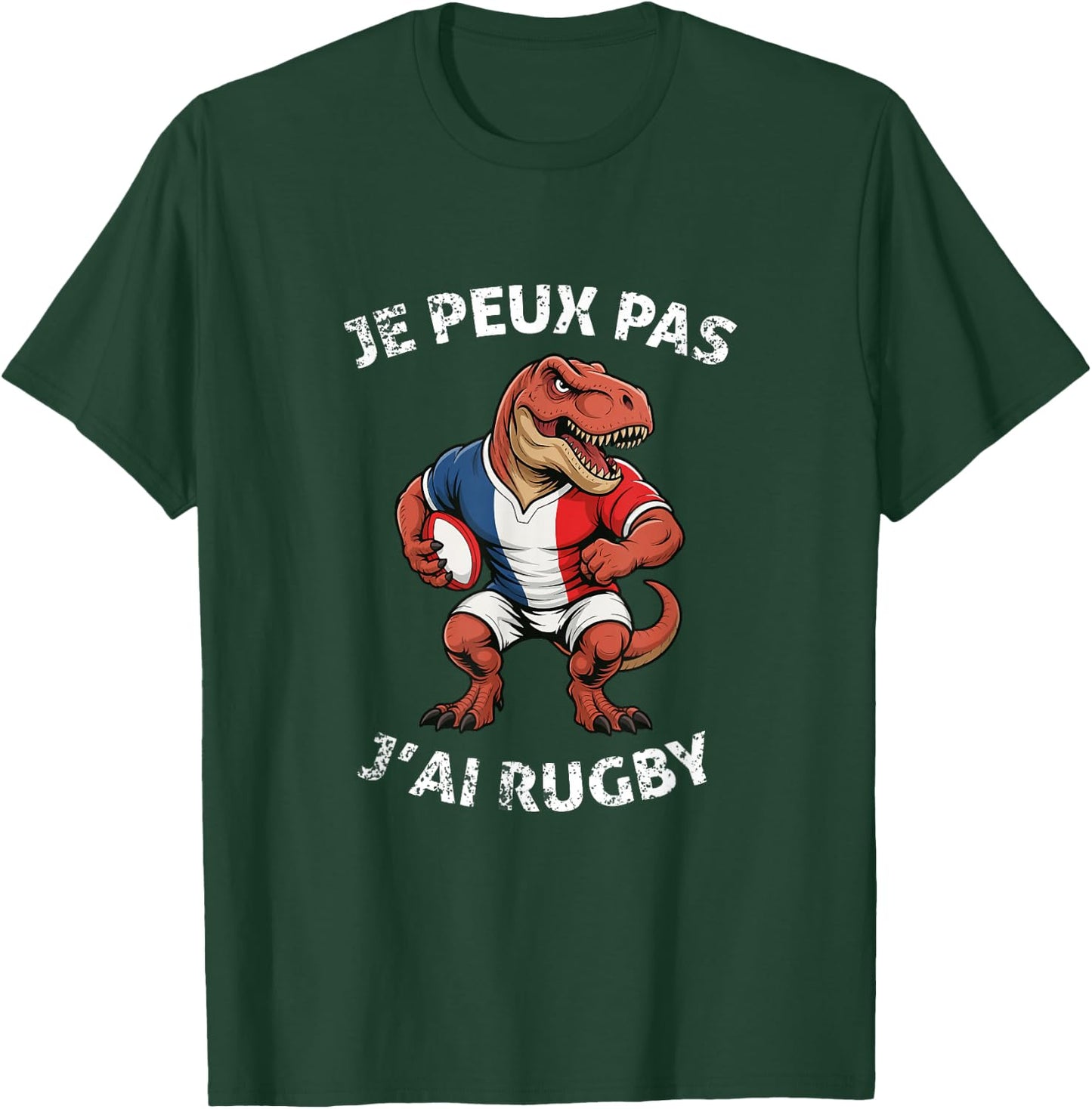 Je Peux Pas J'ai Rugby Player Rugby Lovers Sport Rugby T-Shirt - T-Shirt | Forest