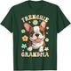 Frenchie Grandma Groovy Female Bulldog Lover French Bulldog T-Shirt - T-Shirt | Forest