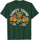 Funny Turkey Squad SLP OT PT Speech Therapy Thanksgiving T-Shirt - T-Shirt | Forest