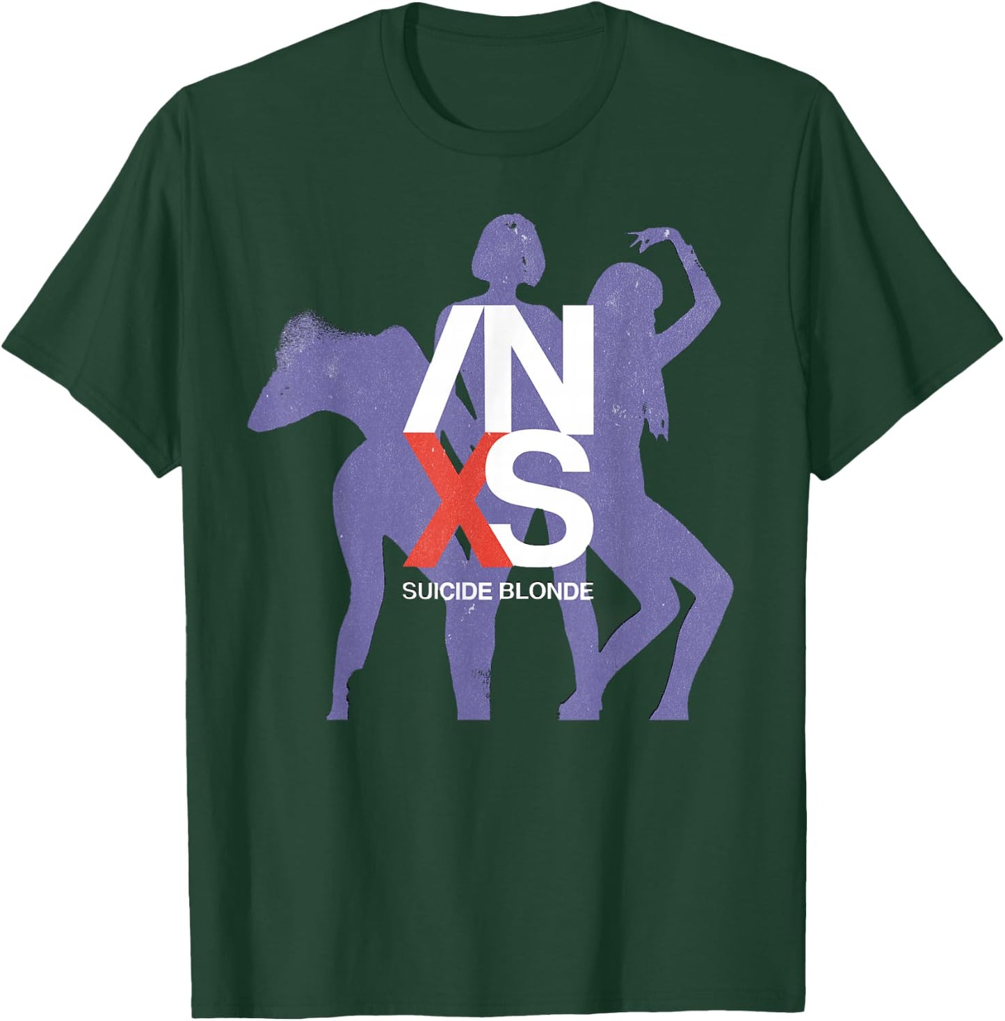 INXS – Suicide Blonde Dancers , Black, S T-Shirt - T-Shirt | Forest
