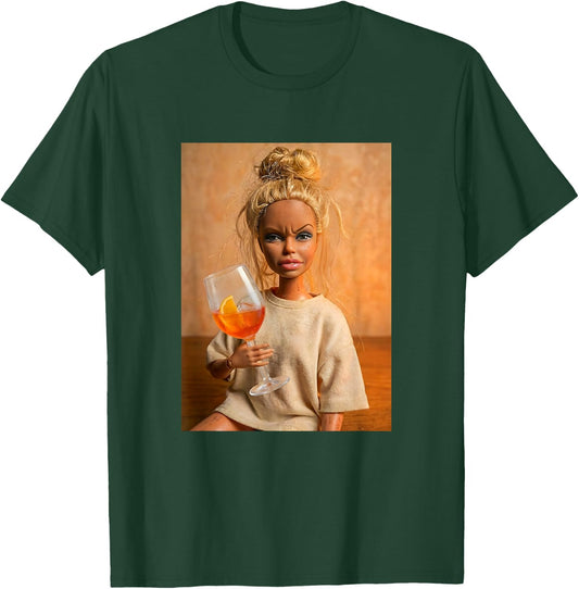 Disgusted FACE Sommer Orange Spritz Cocktail Mädels Fun T-Shirt - T-Shirt | Forest