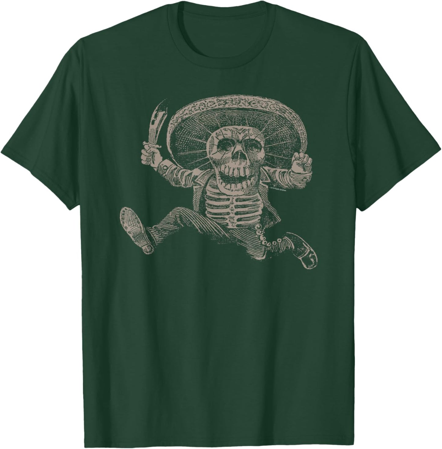 Ripple Junction Day of the Dead Guy T-Shirt - T-Shirt | Forest
