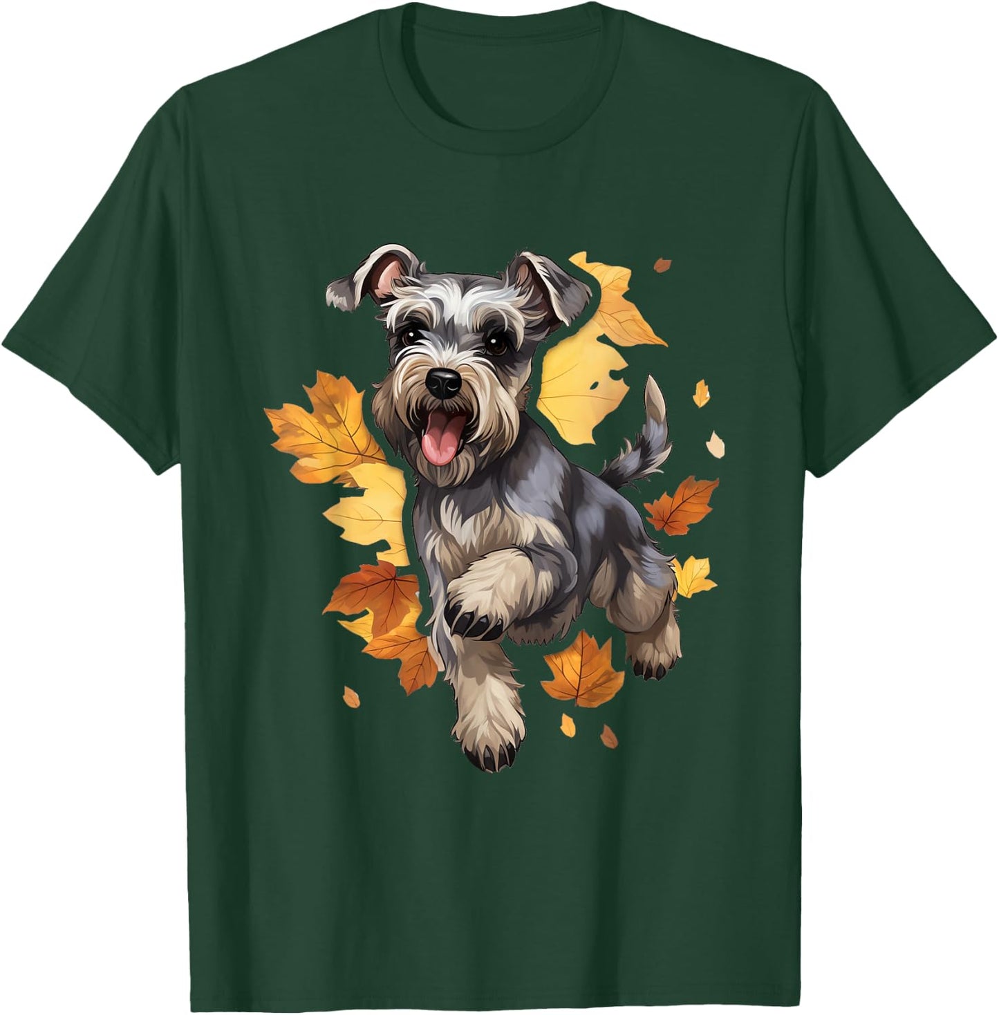 Schnauzer Case T-Shirt - T-Shirt | Forest