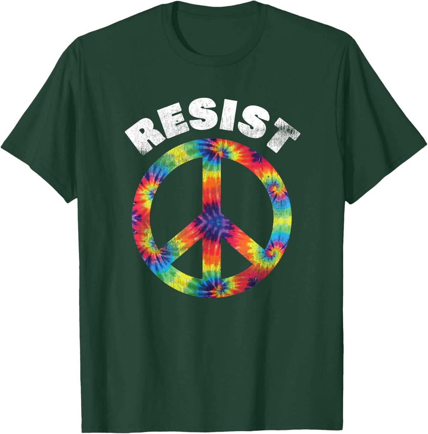 Peaceful Protest | Resist T-Shirt - T-Shirt | Forest