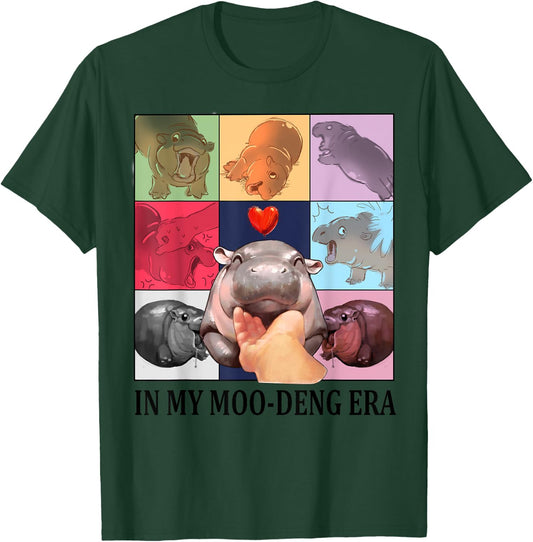 IN MY MOO-DENG ERA - Funny MOO-DENG Hippo Child T-Shirt - T-Shirt | Forest