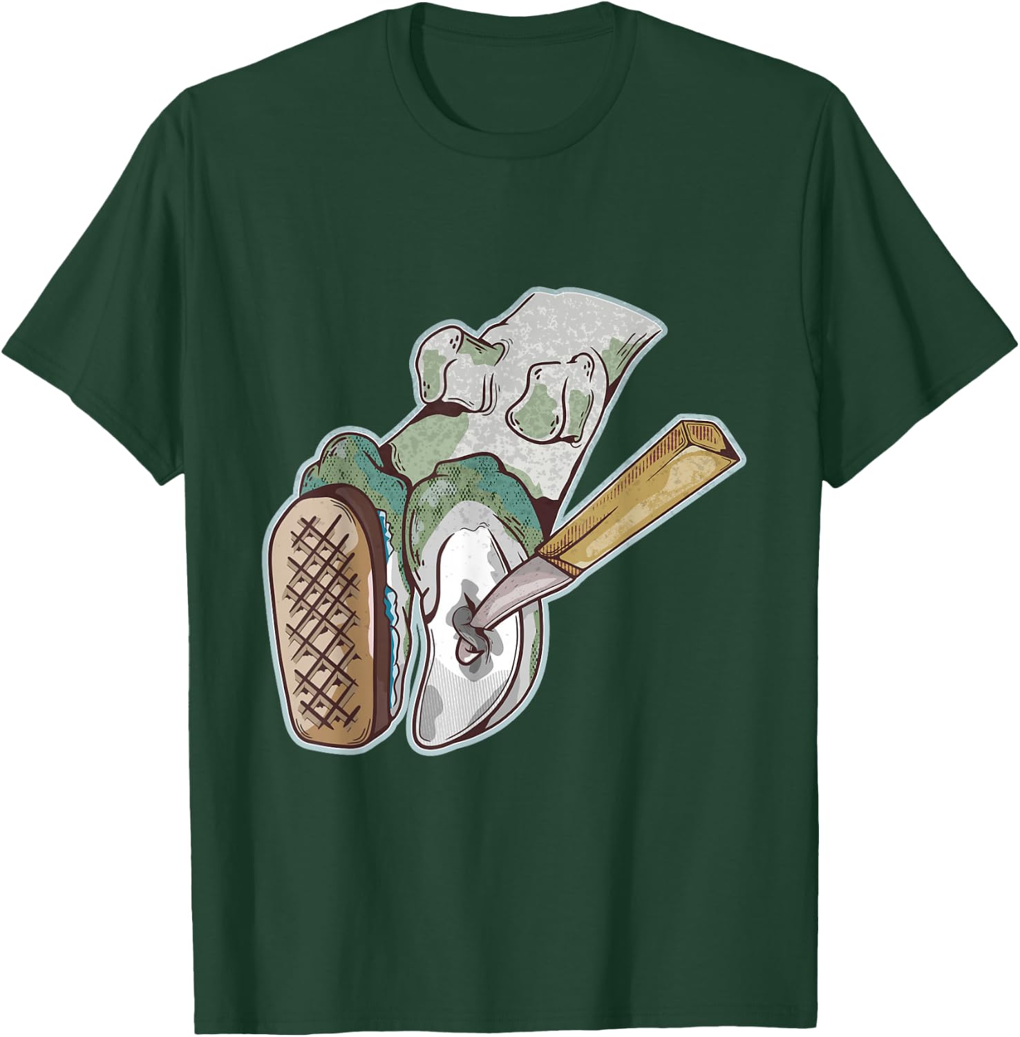 Cow hoof trimming T-Shirt - T-Shirt | Forest