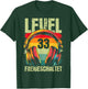 33rd Birthday Men's Video Gamer Level 33 Unlocked Man , black T-Shirt - T-Shirt | Forest