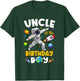 Uncle Of The Birthday Boy Astronaut Outer Space Birthday T-Shirt - T-Shirt | Forest