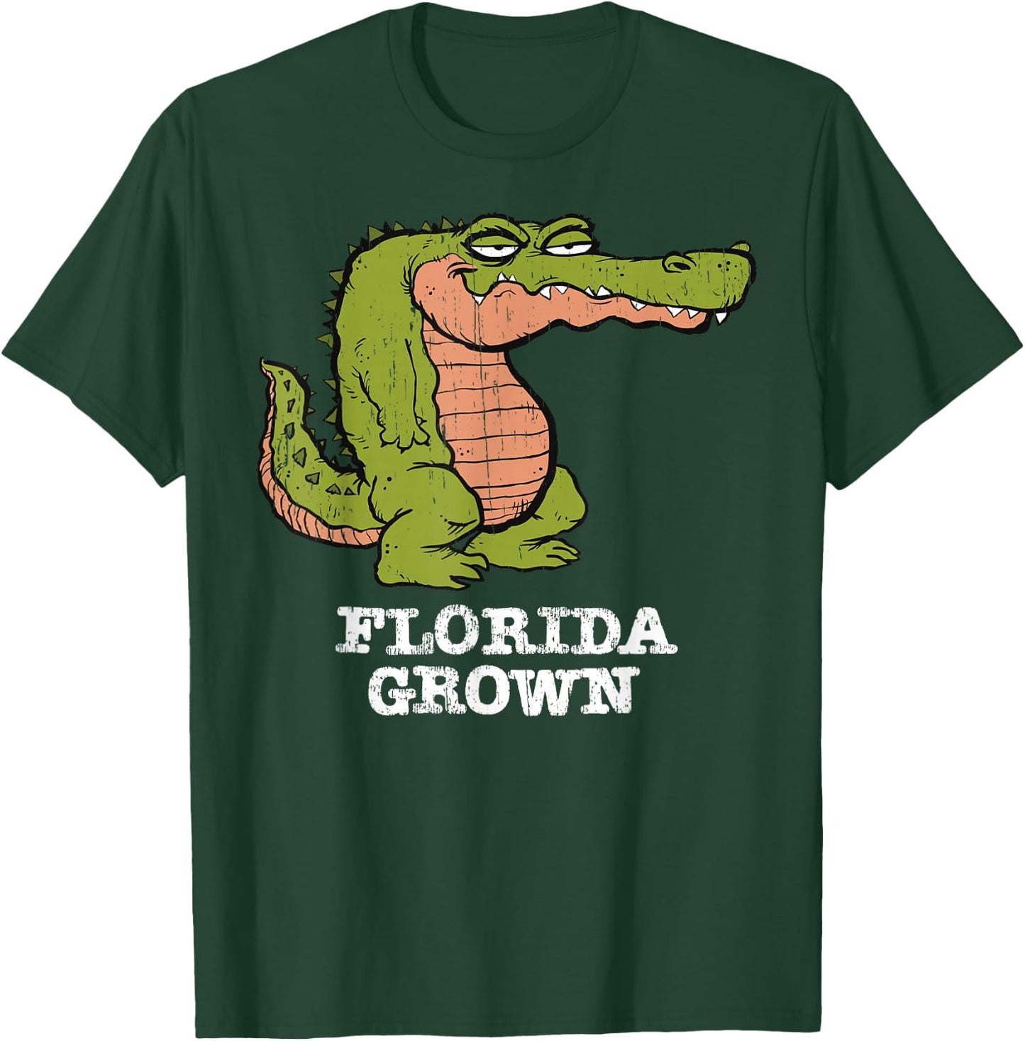 Florida Flo Grown Shirt Miami Orlando Tampa Destin Flag T-Shirt - T-Shirt | Forest