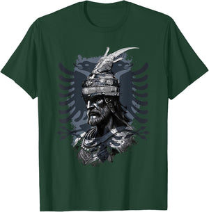Albanien Albanischer Adler Kosovo Skënderbeu Skanderbeg Albanischer Nationalheld Adler Kosovo Albaner , Erwachsene und Kinder, Schwarz, S, EU 38/40 T-Shirt - T-Shirt | Forest
