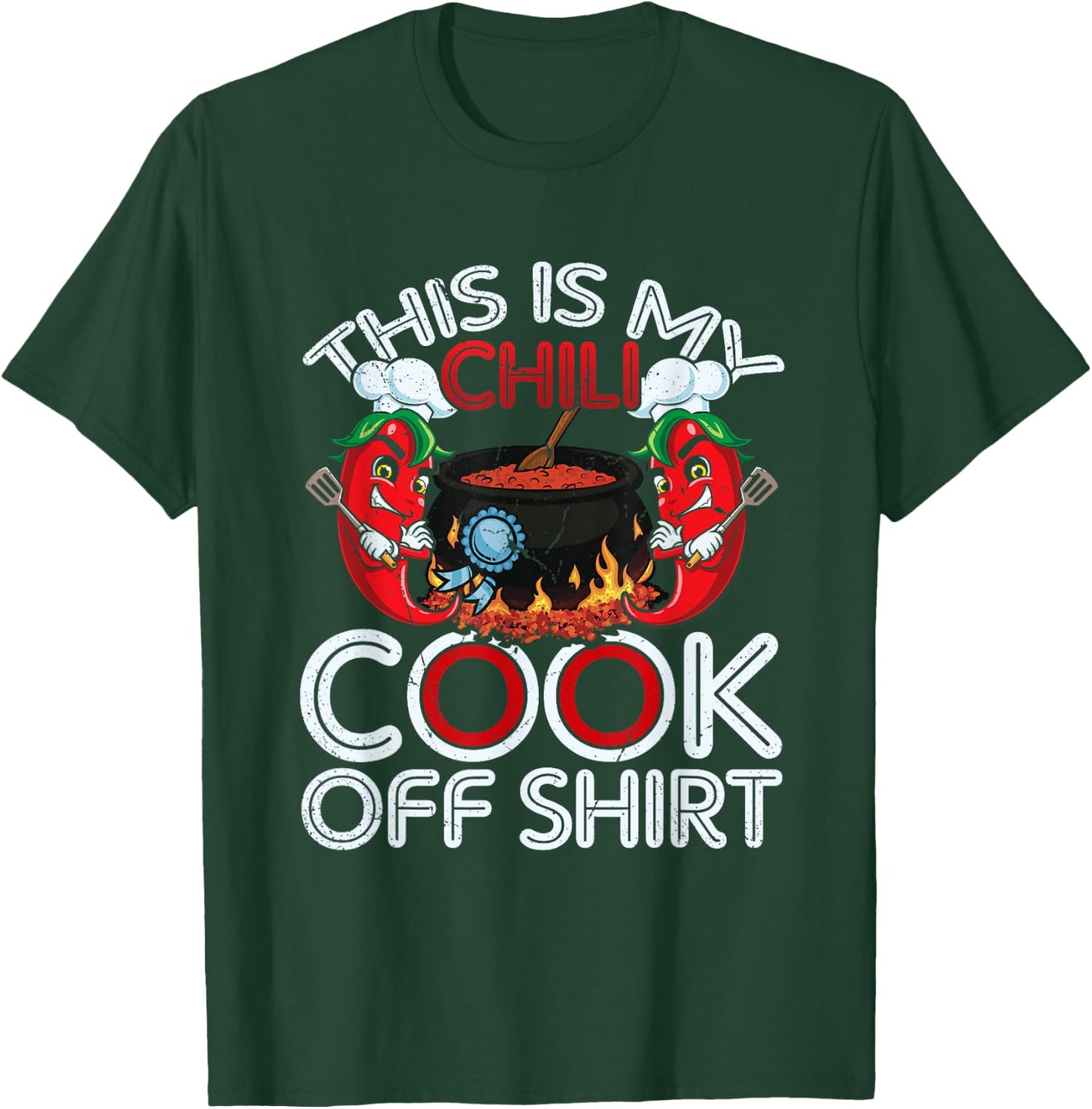 This is My Chili Cook Off Shirt Mexican Food Cinco De Mayo T-Shirt - T-Shirt | Forest