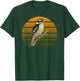 Downy Woodpecker Birdlover Birdwatcher Birding Bird T-Shirt - T-Shirt | Forest
