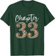 Chapter 33 Leopard For 33rd Birthday Men and Women T-Shirt - T-Shirt | Forest