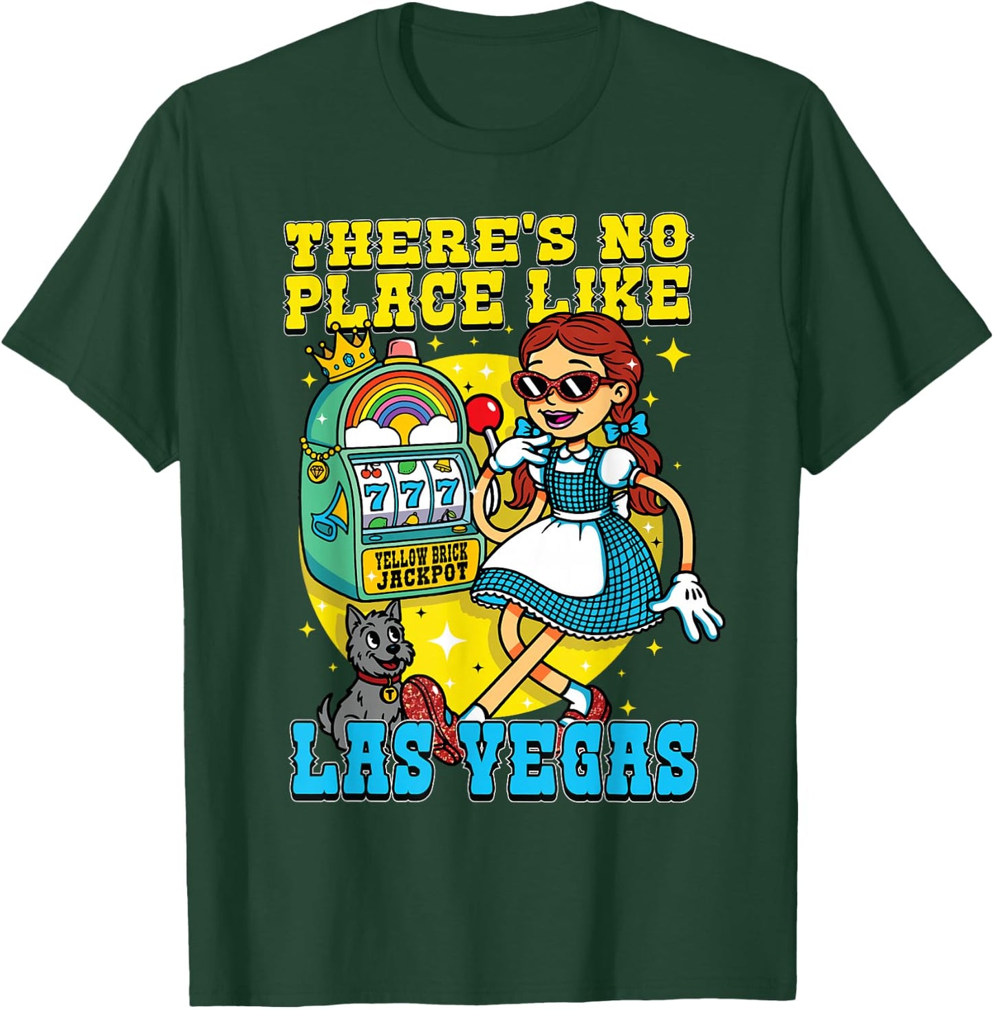 Funny Las Vegas Casino No Place Like Nevada Trip Souvenir T-Shirt - T-Shirt | Forest
