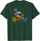Bird Series. Painted Bunting. T-Shirt - T-Shirt | Forest