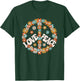 60s 70s Hippie Love Peace Groovy Party Outfit Retro , black T-Shirt - T-Shirt | Forest