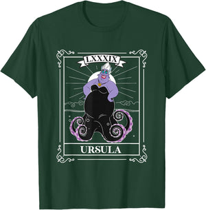 Disney The Little Mermaid LXXXIX Iconic Ursula Chest Frame T-Shirt - T-Shirt | Forest