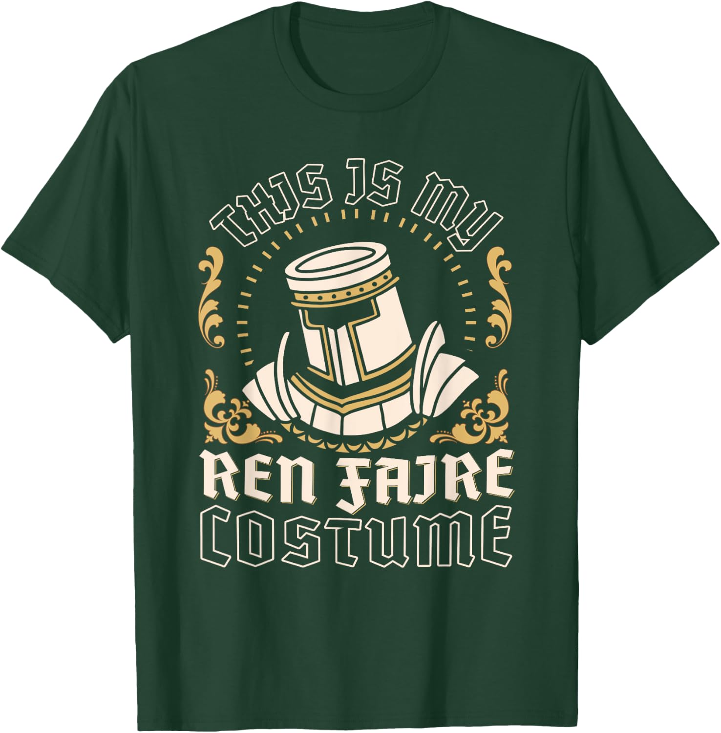 This Is My Ren Faire Costume Funny Medieval Renaissance Fair T-Shirt - T-Shirt | Forest