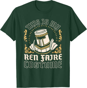 This Is My Ren Faire Costume Funny Medieval Renaissance Fair T-Shirt - T-Shirt | Forest