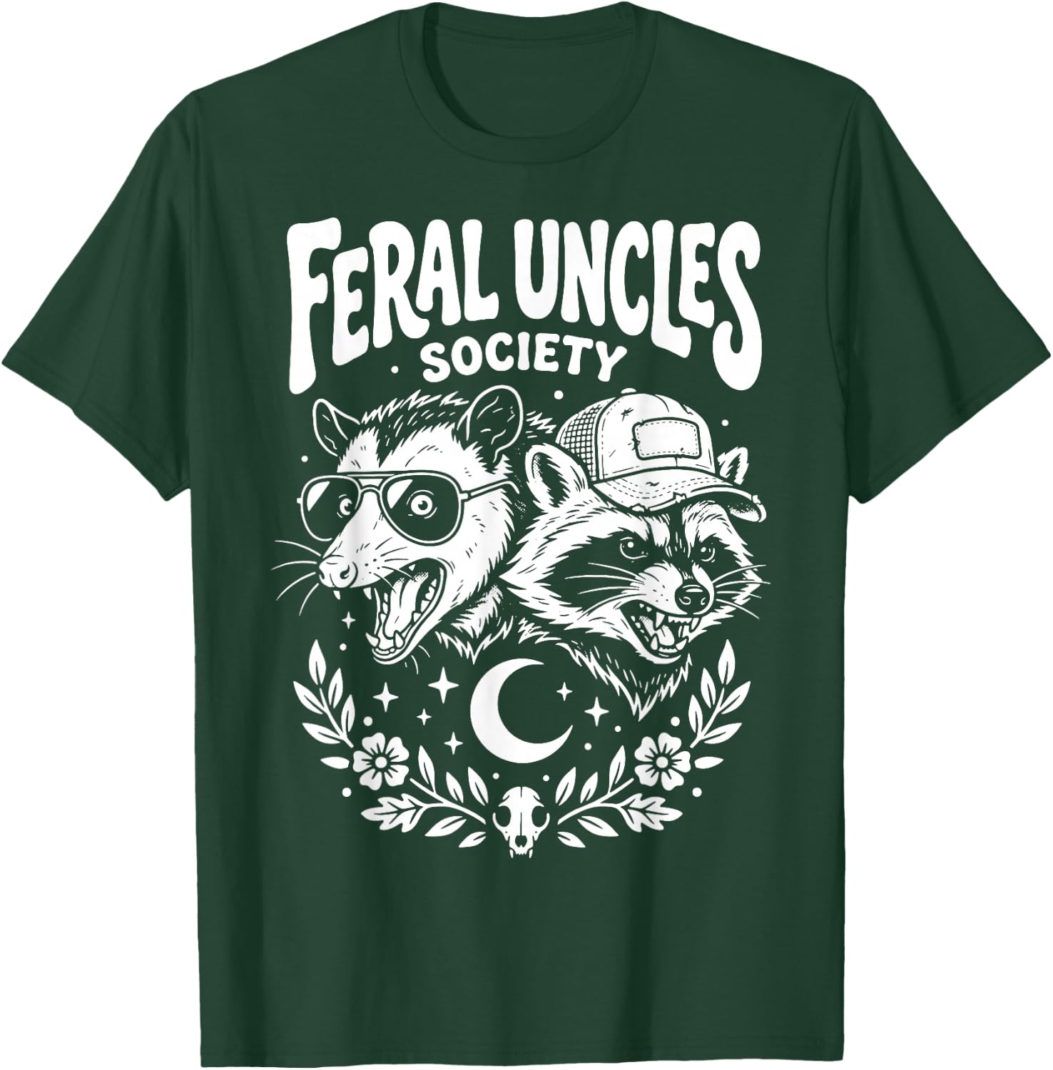 Feral Uncles Society T-Shirt - T-Shirt | Forest