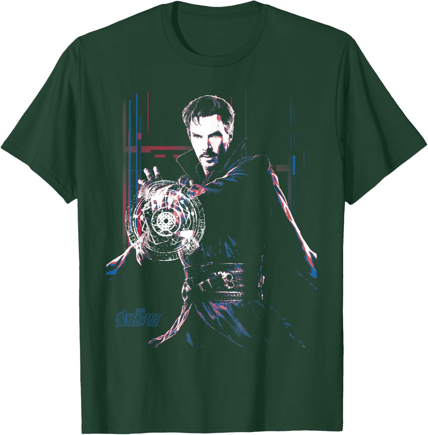 Marvel Avengers: Infinity War Doctor Strange Dark Portrait T-Shirt - T-Shirt | Forest
