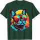 Watercolor French Bulldog Women Kids T-Shirt - T-Shirt | Forest