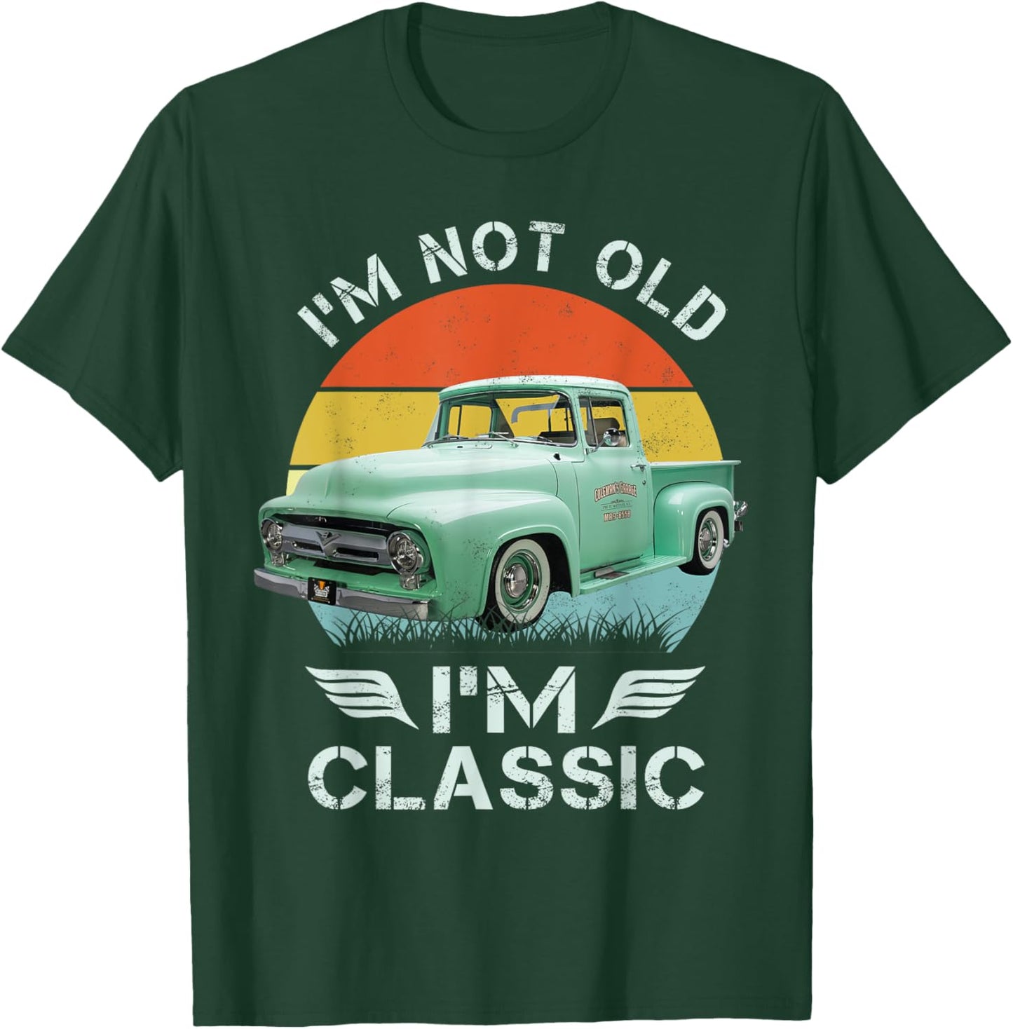 1955 1956 Classic F100 T-Shirt - T-Shirt | Forest
