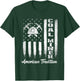 Coal Miner - USA Flag Patriotic Underground Mining Laborer T-Shirt - T-Shirt | Forest