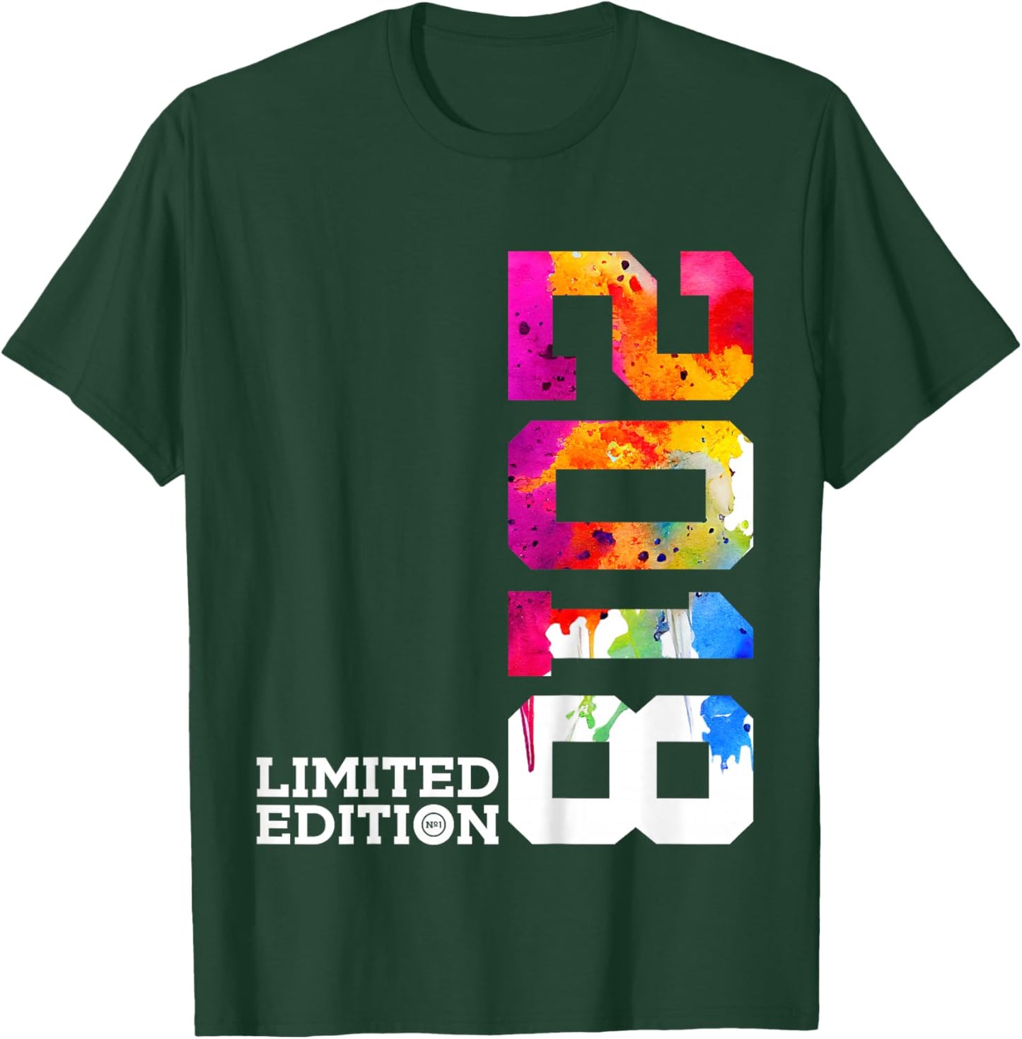 Kids 6 Years 6th Birthday Limited Edition 2018 , black T-Shirt - T-Shirt | Forest