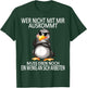Work Funny Sayings Cute Penguin , black T-Shirt - T-Shirt | Forest