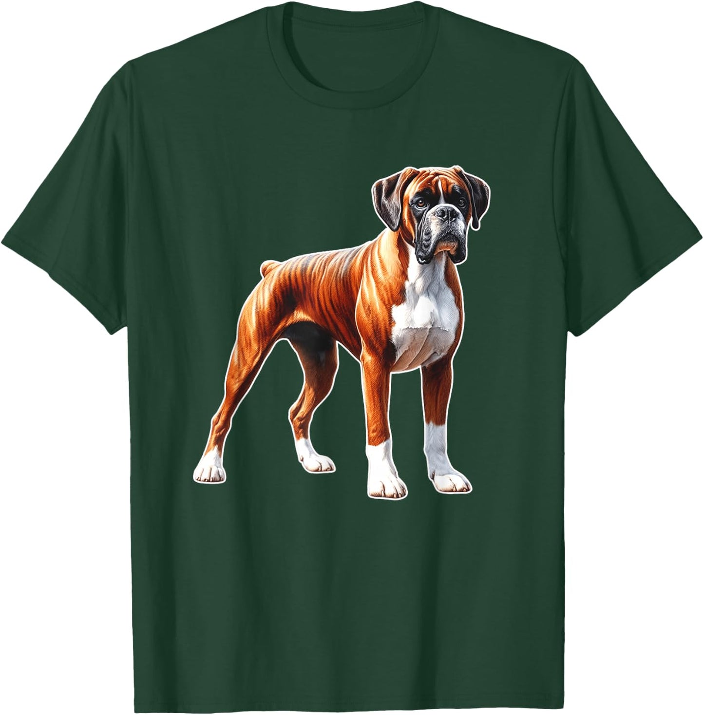 Boxer Dog T-Shirt - T-Shirt | Forest