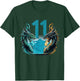 Boy Girl 11 Year Old Birthday Dragon Shirt 11th Birthday T-Shirt - T-Shirt | Forest